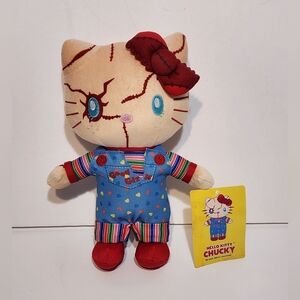 Universal Studios Halloween Horror Nights Hello Kitty As Chucky Plush Nwt